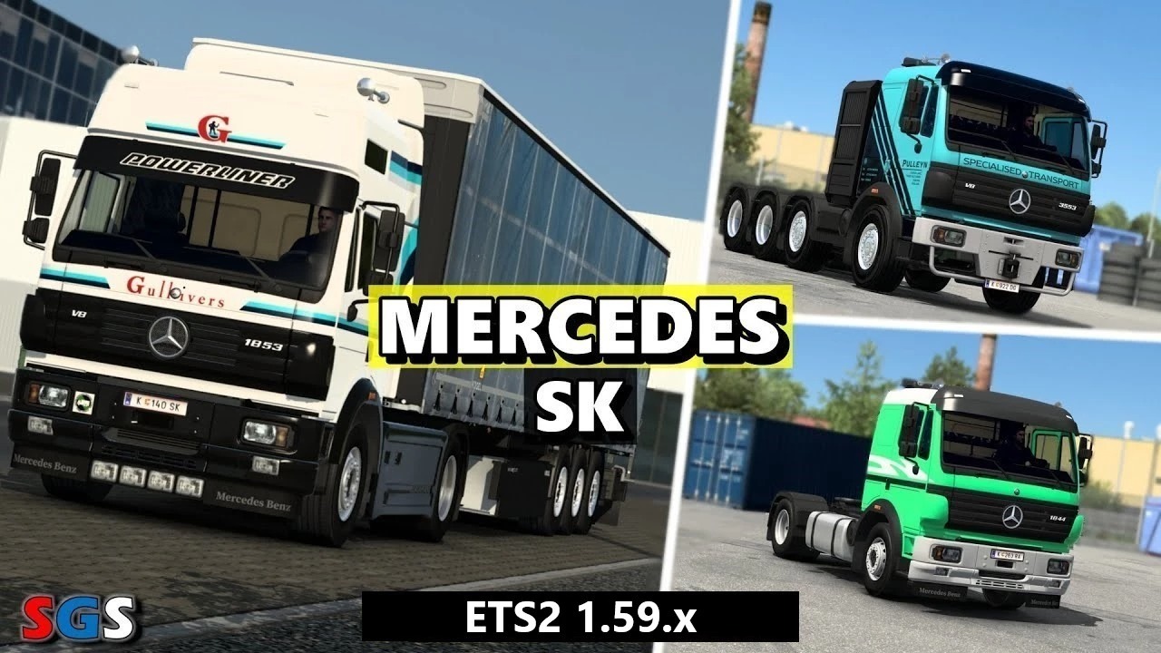 Caminhão Mercedes Benz-SK v1.59 ETS2