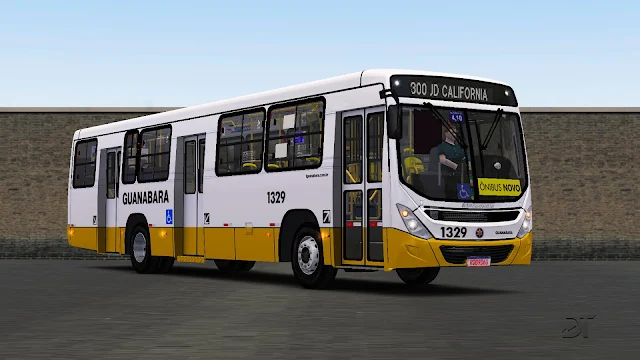 OMSI 2 – Skin da Transportes Guanabara pa – Marcopolo Torino S MB OF-1721 BT5