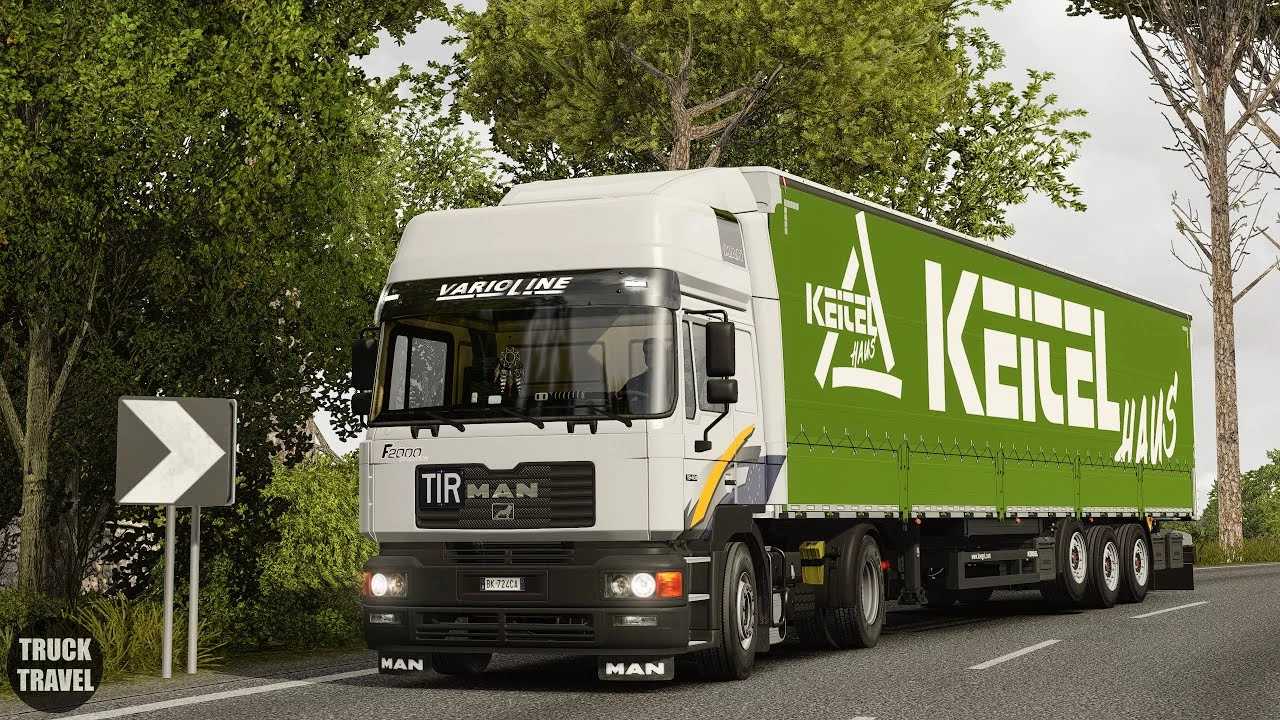 Caminhão MAN F2000 EVO por XBS v1.59 ETS2
