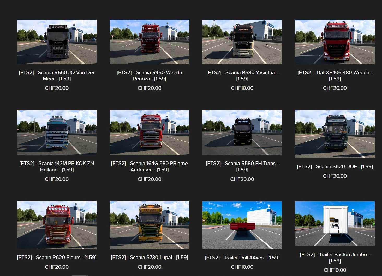 Mod Scania R450 Weeda Penoza v1.0 ETS2