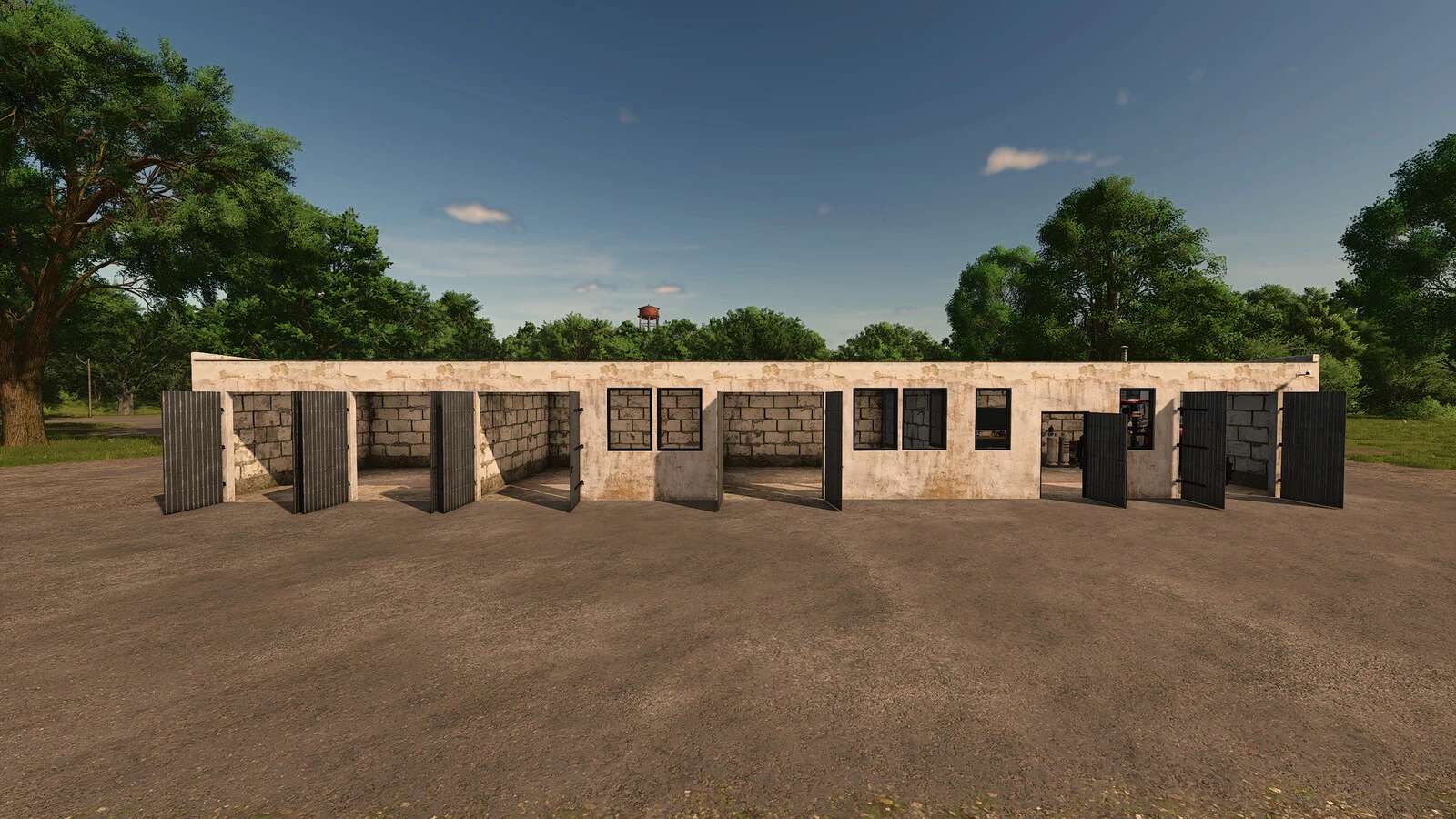 Pequena Garagem com Oficina V1.0 para Farming Simulator 25 – Espaço Compacto para Manutenção e Armazenamento